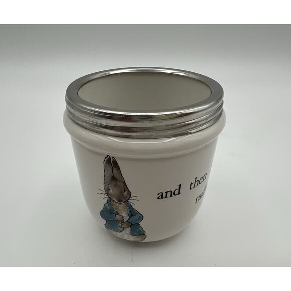 Wedgwood 1993 Peter Rabbit Egg Coddler The Beatrix Potter Collection England - Picture 6 of 11